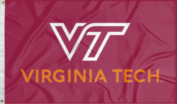 Virginia Tech - VT Hokies 3x5 Flag