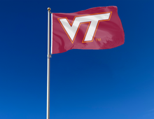 Load image into Gallery viewer, Virginia Tech - Hokies Maroon 3x5 Flag
