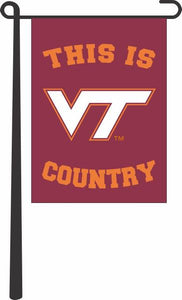 Virginia Tech - This is Virginia Tech Hokies Country Garden Flag