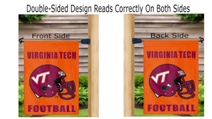 Virginia Tech - Hokies Football Garden Flag