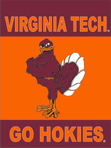 Virginia Tech - Go Hokies House Flag