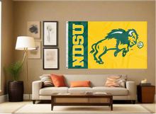 Load image into Gallery viewer, North Dakota State -  NDSU 3x5 Flag
