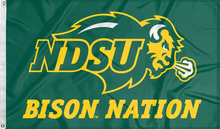 Load image into Gallery viewer, North Dakota State - Bison Nation 3x5 Flag
