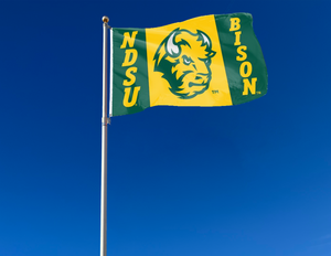 North Dakota State - Bison 3 Panel 3x5 Flag