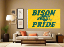 Load image into Gallery viewer, North Dakota State - Bison Pride 3x5 Flag
