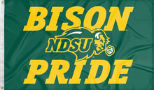 Load image into Gallery viewer, North Dakota State - Bison Pride 3x5 Flag
