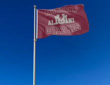 Load image into Gallery viewer, University of Montana - Alumni Grizzlies 3x5 Flag
