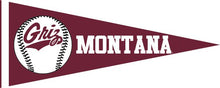 Load image into Gallery viewer, Maroon University of Montana Baseball Pennant
