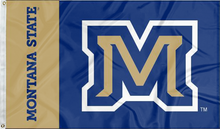 Load image into Gallery viewer, Montana State - M 2 Panel 3x5 Flag
