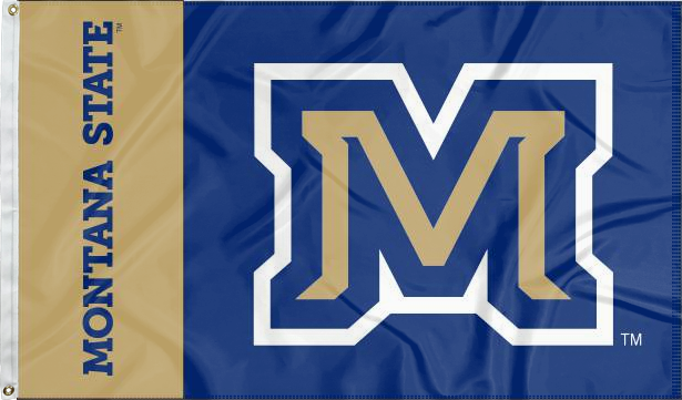 Montana State - M 2 Panel 3x5 Flag