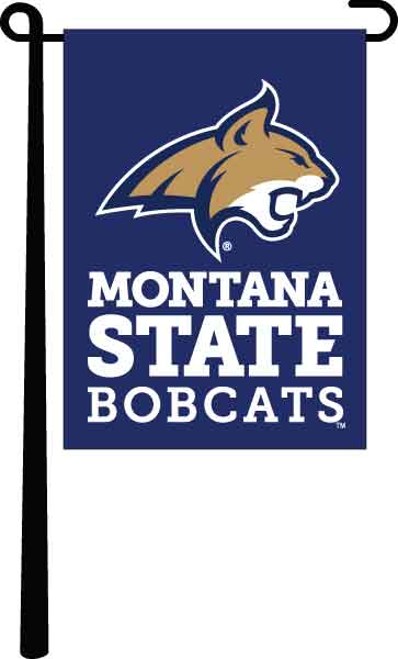 Montana State - Bobcats Garden Flag