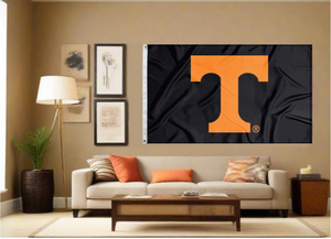 3x5 University of Tennessee Flag in Black