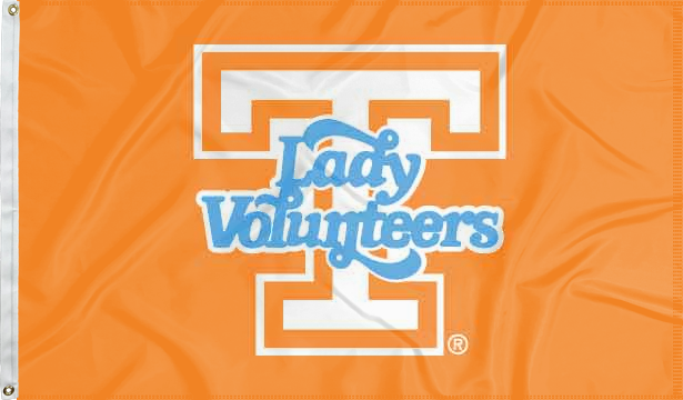 University of Tennessee - Lady Volunteers 3x5 Flag