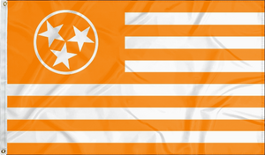 University of Tennessee - Tri Star 3x5 Flag