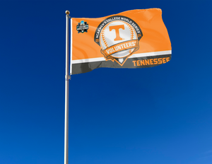 3x5 Tennessee Baseball College World Series Flag