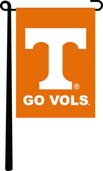 University of Tennessee - Go Vols Garden Flag