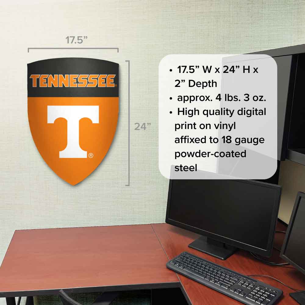 University of Tennessee - Volunteers Medieval Shield – A to Z Flags, LLC