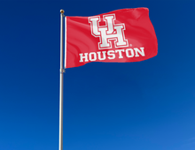 Load image into Gallery viewer, Houston - UH Cougars Red 3x5 Flag
