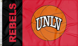 University of Nevada Las Vegas (UNLV) - Basketball 3x5 Flag