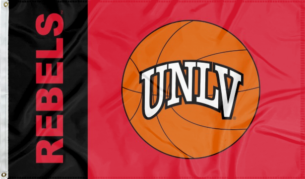 University of Nevada Las Vegas (UNLV) - Basketball 3x5 Flag