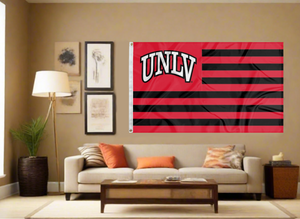 University of Nevada Las Vegas (UNLV) - National 3x5 Flag