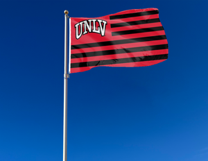 University of Nevada Las Vegas (UNLV) - National 3x5 Flag