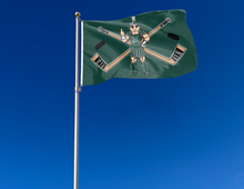 Load image into Gallery viewer, 3x5 Michigan State Hockey Flag

