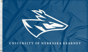 Nebraska Kearney - Lopers Blue 3x5 Flag