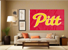 Load image into Gallery viewer, Pittsburg State University - Pitt 3x5 Flag
