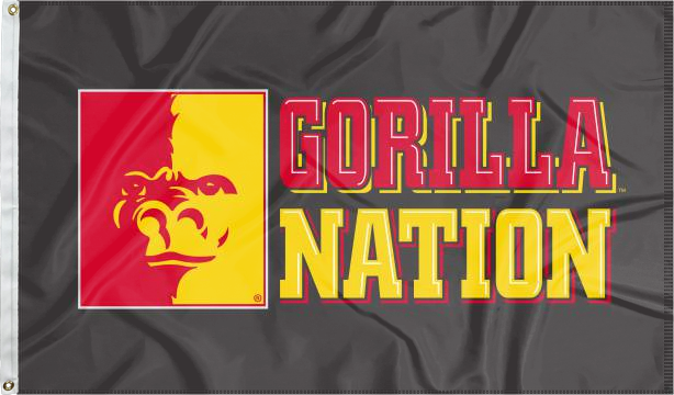 Pittsburg State University - Gorilla Nation 3x5 Flag