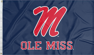 Mississippi - Rebels Blue 3x5 Flag