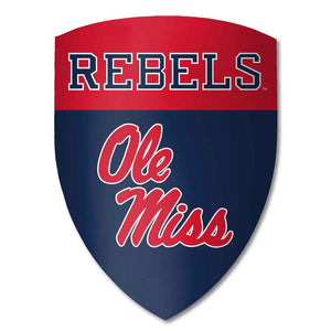 University of Mississippi - Ole Miss Rebels Medieval Shield