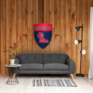 University of Mississippi - Ole Miss Rebels Medieval Shield