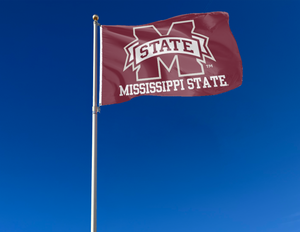 Mississippi State - M State Maroon 3x5 Flag
