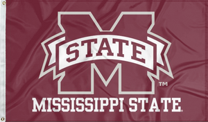 Mississippi State - M State Maroon 3x5 Flag