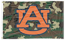 Load image into Gallery viewer, Camo 3x5 Auburn Flag with AU Logo and Two Metal Grommets
