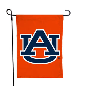 Orange 13x18 Auburn Garden Flag with Au Logo