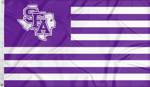 Stephen F. Austin State University- Lumberjacks National 3x5 Flag