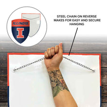 Load image into Gallery viewer, University of Illinois - Fighting Illini Medieval Shield
