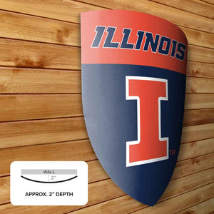 University of Illinois - Fighting Illini Medieval Shield