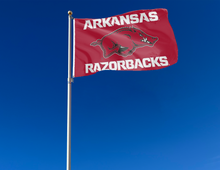 Load image into Gallery viewer, University of Arkansas - Razorbacks 3x5 Flag
