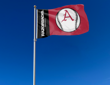 Load image into Gallery viewer, University of Arkansas - Baseball 3x5 Flag
