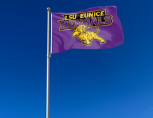 Load image into Gallery viewer, LSU Eunice - Bengals Purple 3x5 Flag
