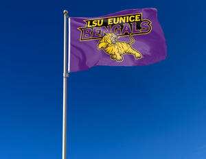 LSU Eunice - Bengals Purple 3x5 Flag
