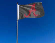 Load image into Gallery viewer, University of Alabama - Crimson Tide Black 3x5 Flag

