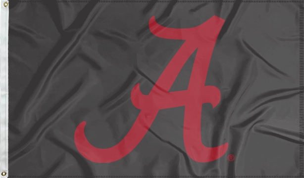 University of Alabama - Crimson Tide Black 3x5 Flag