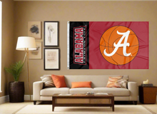 Load image into Gallery viewer, University of Alabama Basketball 3x5 Flag
