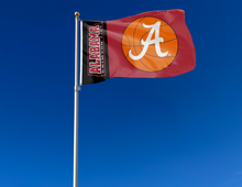 Load image into Gallery viewer, University of Alabama Basketball 3x5 Flag
