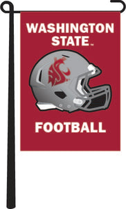 Washington State University - Cougars Football Garden Flag