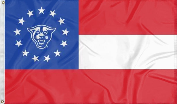 Georgia State - Panthers Flag of Georgia 3x5 Flag